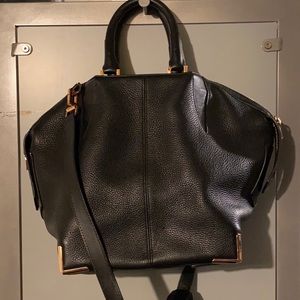 Alexander Wang Emile tote - black with rose gold